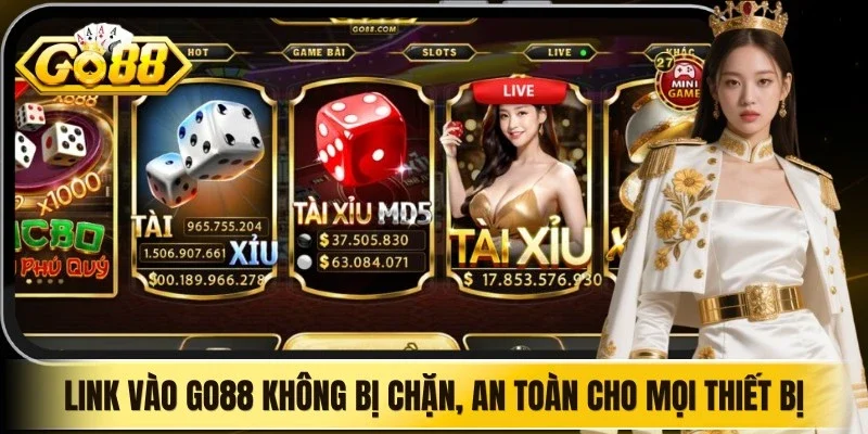 Minh họa link truy cập Go88 và các lưu ý khi kiểm tra độ an toàn